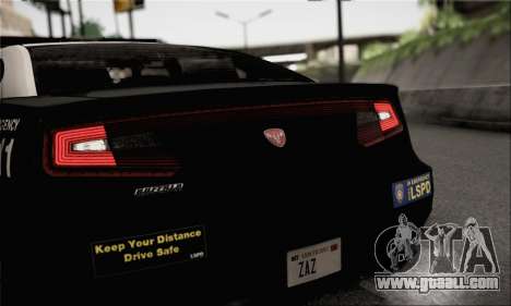 Bravado Buffalo S Police Edition (IVF) for GTA San Andreas