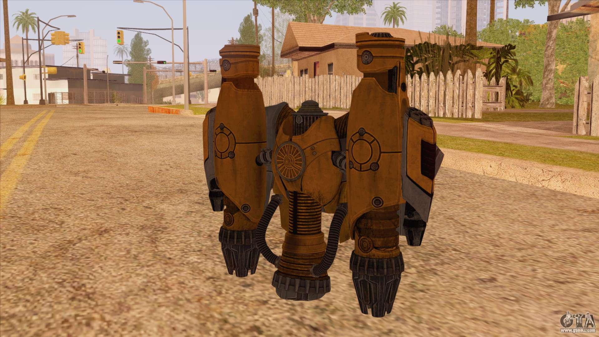 A new Jetpack for GTA San Andreas