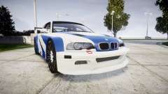 BMW M3 E46 GTR Most Wanted plate NFS-Hero for GTA 4