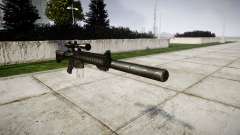 American sniper rifle SR-25 for GTA 4