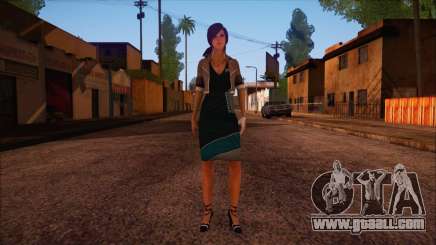 Modern Woman Skin 4 v2 for GTA San Andreas