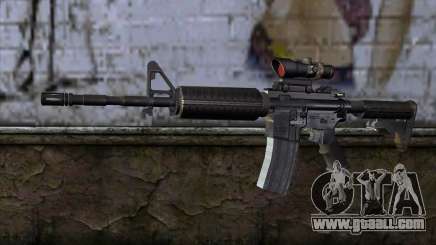 M4 Carbine ACOG for GTA San Andreas