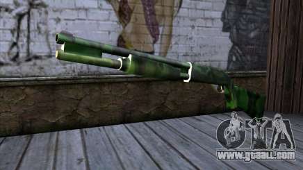 Chromegun v2 Military coloring for GTA San Andreas