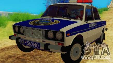VAZ-2106 Police for GTA San Andreas