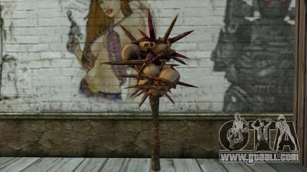 Spyked Zombie Skull Bat From Resident Evil 5 for GTA San Andreas