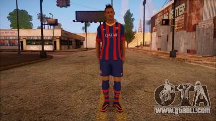 Neymar Skin for GTA San Andreas