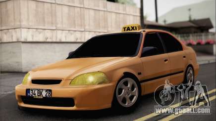 Honda Civic Fake Taxi for GTA San Andreas