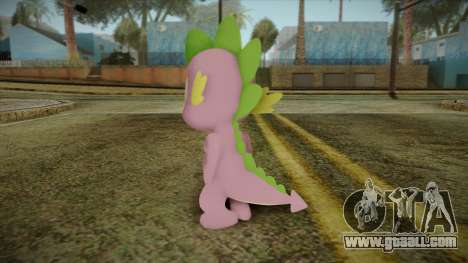 Spike from My Little Pony for GTA San Andreas