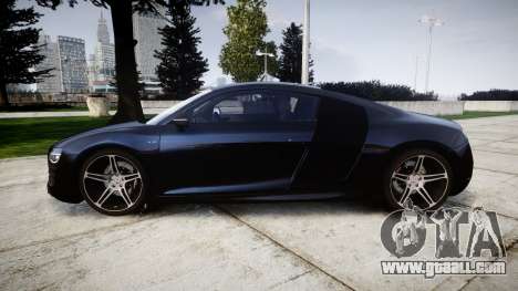 Audi R8 plus 2013 HRE rims for GTA 4