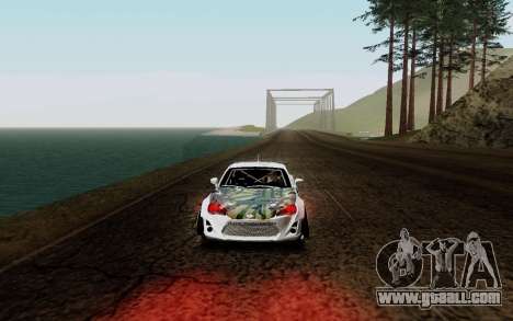 Subaru BRZ VCDT for GTA San Andreas