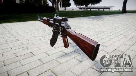 The AK-47 Collimator target for GTA 4