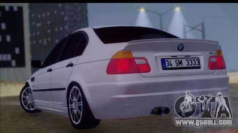 BMW M3 E46 Sedan for GTA San Andreas