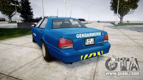 GTA V Vapid Police Cruiser Gendarmerie2 for GTA 4