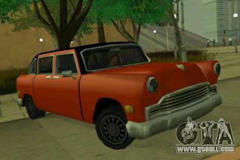 Cabbie Restyle for GTA San Andreas
