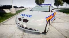BMW 525d E60 2010 Police [ELS] for GTA 4