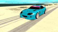 Toyota Supra Blue Lightning for GTA San Andreas