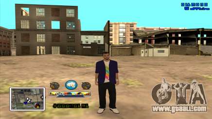 C-HUD Color for GTA San Andreas