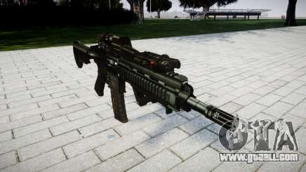 Rifle HK416 CQB for GTA 4