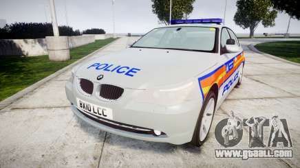 BMW 525d E60 2010 Police [ELS] for GTA 4