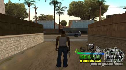 C-HUD Groove Street for GTA San Andreas