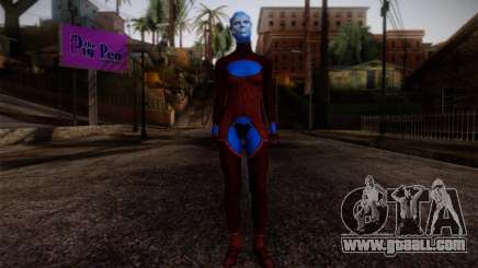 Asari Dancer from Mass Effect for GTA San Andreas