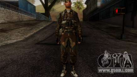 Soldier Skin 4 for GTA San Andreas