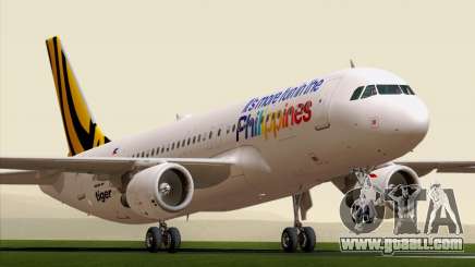 Airbus A320-200 Tigerair Philippines for GTA San Andreas