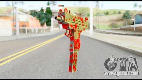 Micro SMG with Blood for GTA San Andreas