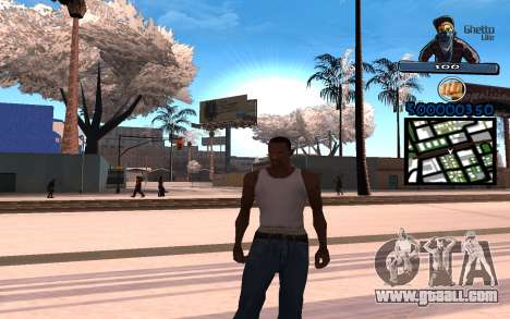 C-HUD Ghetto Life for GTA San Andreas