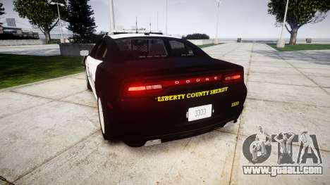 Dodge Charger 2013 County Sheriff [ELS] v3.2 for GTA 4