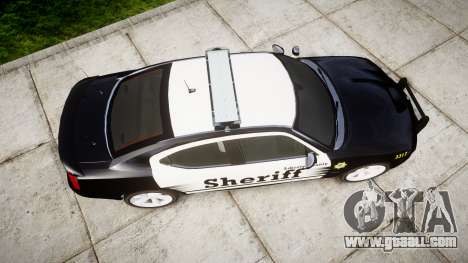 Dodge Charger SRT8 2010 Sheriff [ELS] rambar for GTA 4