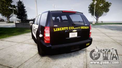 Chevrolet Tahoe 2013 County Sheriff [ELS] for GTA 4
