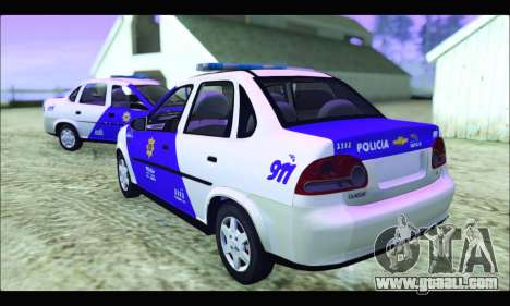 Chevrolet Corsa Classic Policia de Santa Fe for GTA San Andreas