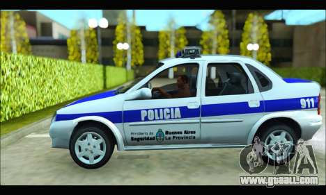 Chevrolet Corsa Policia Bonaerense for GTA San Andreas
