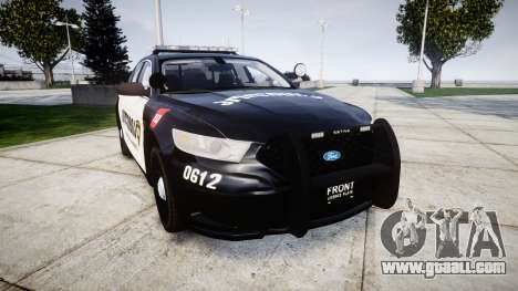 Ford Taurus 2013 Georgia Police [ELS] for GTA 4