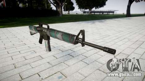 The M16A2 rifle warsaw for GTA 4