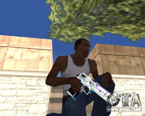 Graffity weapons for GTA San Andreas