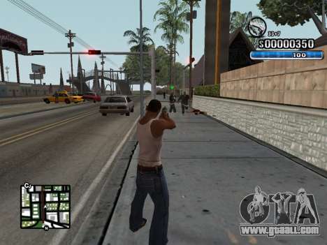 C-HUD New Style for GTA San Andreas