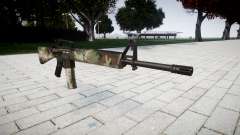 The M16A2 rifle woodland for GTA 4