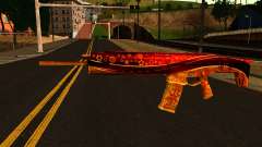 New Year's Eve Assault Rifle for GTA San Andreas