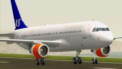 Airbus A320-200 Scandinavian Airlines - SAS for GTA San Andreas
