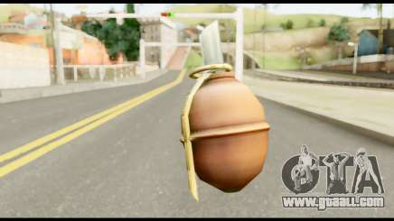MGS3 Grenade from Metal Gear Solid for GTA San Andreas