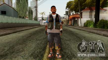 GTA 4 Skin 21 for GTA San Andreas