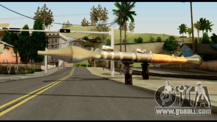 RPG7 from Metal Gear Solid for GTA San Andreas
