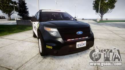 Ford Explorer 2013 County Sheriff [ELS] for GTA 4
