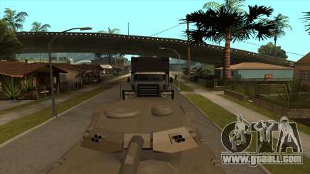Transport tank trailer for GTA San Andreas