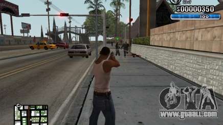 C-HUD New Style for GTA San Andreas