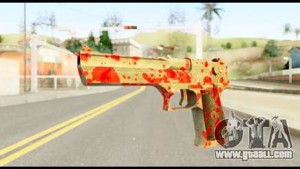 Desert Eagle with Blood for GTA San Andreas