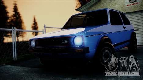 Volkswagen Golf Mk1 GTD for GTA San Andreas