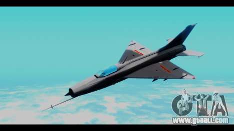 MIG-21 China Air Force for GTA San Andreas
